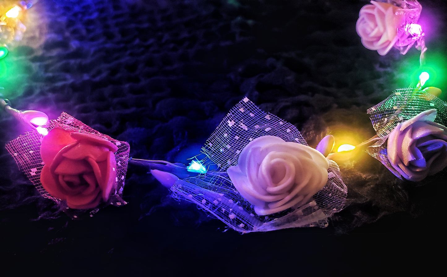 LED Flower Headdress
